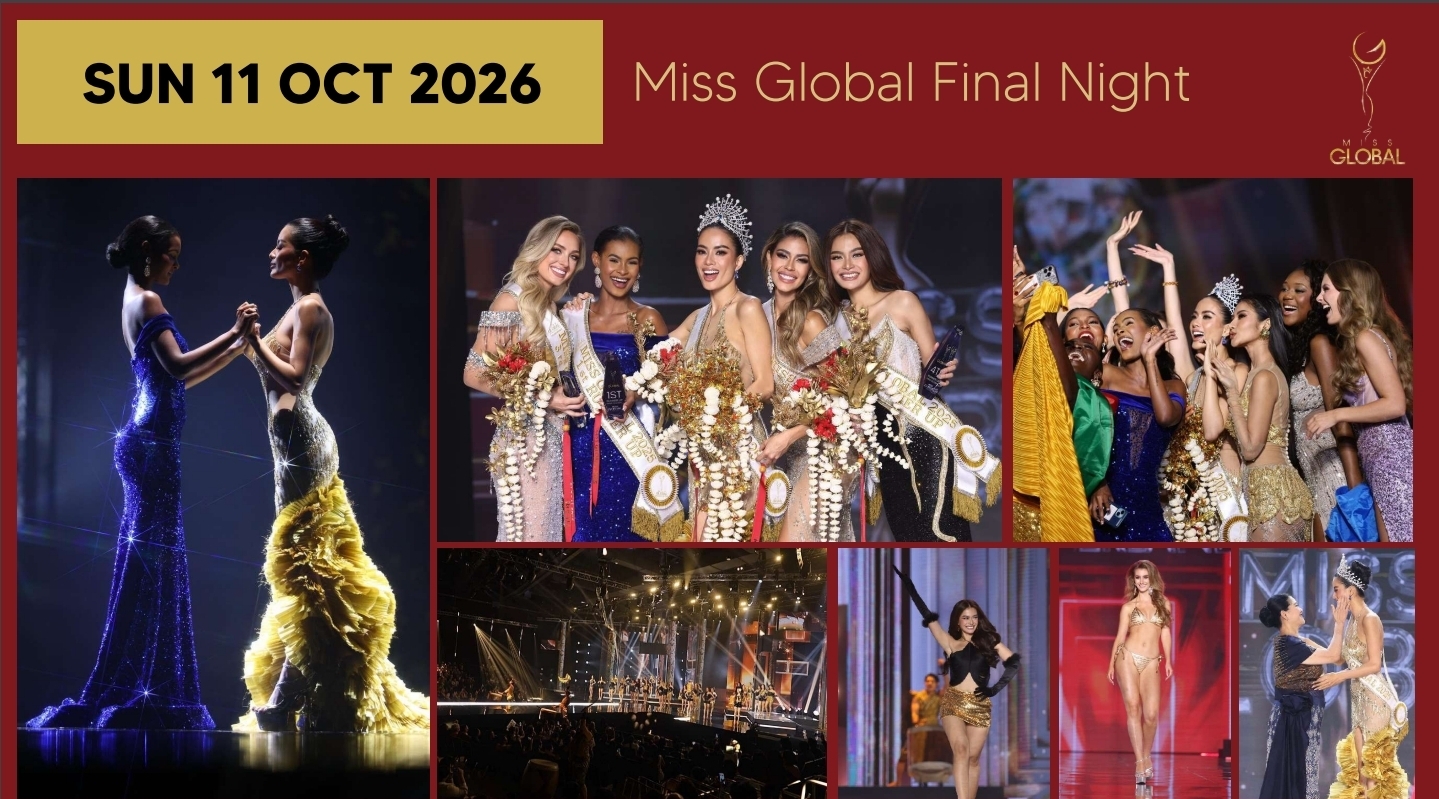 세계 각국 대표가 함께하는 Miss Global 2026 파이널 무대